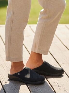 Fly Flot Anatomic Anti Shock Mesh Knit Slip On Clog Shoe